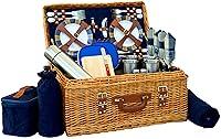 Algopix Similar Product 8 - Picnic Basket Set Deluxe  Marshall