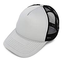 Algopix Similar Product 1 - DALIX Trucker Hat Two Toned Mesh Cap in