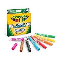 Algopix Similar Product 15 - Crayola 8 Colour Wipeoffs White Board