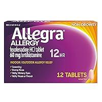 Algopix Similar Product 12 - Allegra Adult 12HR NonDrowsy