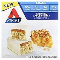 Algopix Similar Product 15 - Atkins Snack Caramel Apple Pie Bar 5