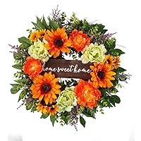 Algopix Similar Product 16 - Spring Summer Wreath