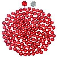 Algopix Similar Product 7 - Red Hotfix Rhinestones Flatback