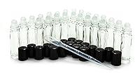 Algopix Similar Product 5 - Vivaplex 24 Clear 10 ml Glass Roll on