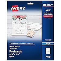 Algopix Similar Product 9 - Avery Printable Postcards 425 x