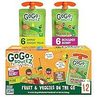 Algopix Similar Product 3 - GoGo squeeZ Fruit  veggieZ Variety