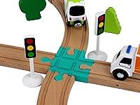 Algopix Similar Product 16 - Briocks  Crossroads for Wooden Train