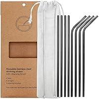 Algopix Similar Product 10 - YIHONG Set of 8 Stainless Steel Metal
