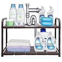 Algopix Similar Product 5 - STORAGE MANIAC Under Sink 2 Tier