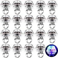 Algopix Similar Product 14 - 20 Pieces Light Up Rings Flashing