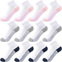 Algopix Similar Product 6 - Kids Ankle Socks Girls Cushioned