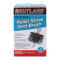 Algopix Similar Product 17 - Rutland 3 inch. Pellet Stove Vent Brush