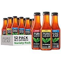 Algopix Similar Product 1 - Pure Leaf Iced Tea Sweetened 3 Flavor