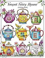 Algopix Similar Product 15 - Teapot Fairy House Coloring Book