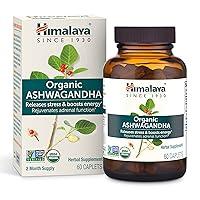 Algopix Similar Product 8 - Himalaya Organic Ashwagandha 60 Day