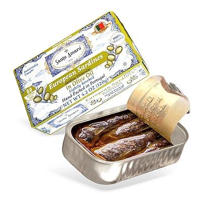 Best Deal for Santo Amaro - Authentic European Sardines in Olive