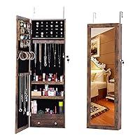 Algopix Similar Product 6 - lunhung Jewelry Armoire Mirror Jewelry