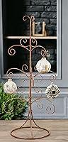 Algopix Similar Product 15 - Red Co 22 Metal Wire 4Tier Ornament