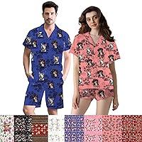 Algopix Similar Product 1 - Personalized Couples Matching Pajamas