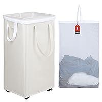 Algopix Similar Product 4 - DOKEHOM Large Laundry Basket with