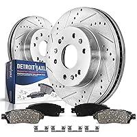 Algopix Similar Product 11 - Detroit Axle  Front Brake Kit for