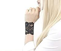 Algopix Similar Product 11 - Forgotten Cotton Short Lace Wrist Cuff