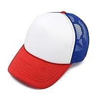 Algopix Similar Product 3 - DALIX Trucker Hat Three Toned Mesh Cap