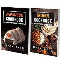 Algopix Similar Product 13 - Japanese And Indian Cookbook 2 Books