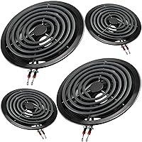 Algopix Similar Product 2 - Black Burner Drip Pans Kit