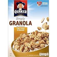 Algopix Similar Product 9 - Quaker Oats Honey  Almonds Natural