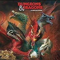 Algopix Similar Product 2 - 2025 Dungeons and Dragons Wall Calendar