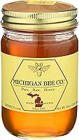 Algopix Similar Product 3 - MICHIGAN BEE CO Pure Raw Honey, 16 OZ