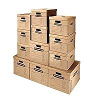 Algopix Similar Product 10 - Bankers Box Classic Moving Box 12 Pack