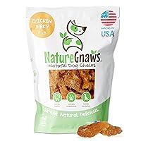 Algopix Similar Product 7 - Nature Gnaws Chicken Jerky for Dogs 