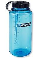 Algopix Similar Product 9 - Nalgene Wide Mouth Water Bottle Blue