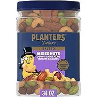 Algopix Similar Product 19 - PLANTERS Deluxe Salted Mixed Nuts