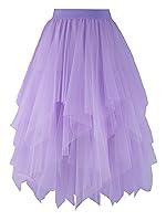 Algopix Similar Product 8 - Ellames Womens Tulle Skirts High Low