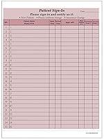 Algopix Similar Product 17 - Patient Signin Sheets 812 X 11