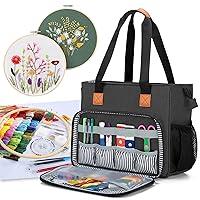 Algopix Similar Product 13 - LUXJA Embroidery Project Carrying Bag