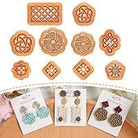 Algopix Similar Product 18 - Puocaon Knot Polymer Clay Cutters  10