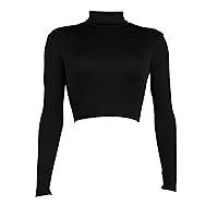 Algopix Similar Product 5 - Cheer Fantastic Turtleneck Midriff Size