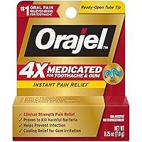 Algopix Similar Product 5 - Orajel 4X for Toothache  Gum Pain