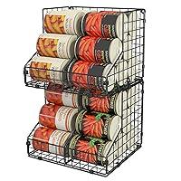 Algopix Similar Product 11 - Stackable Can Organizer for Pantry with