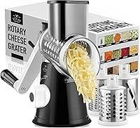 Algopix Similar Product 8 - Zulay Kitchen Cheese Grater Hand Crank