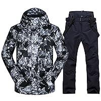 Algopix Similar Product 4 - Mens Ski Jacket and Pants Set Ski Suit