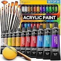 Algopix Similar Product 18 - Complete Acrylic Paint Set  24 Rich
