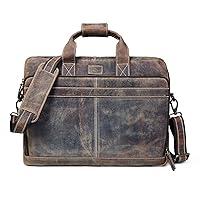 Algopix Similar Product 8 - LEATHER VILLAGE 16 Leather Laptop