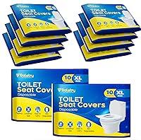Algopix Similar Product 4 - Traletry Toilet Seat Covers Disposable
