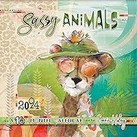 Algopix Similar Product 15 - 2024 Sassy Animals by Connie Haley Wall