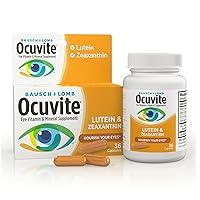 Algopix Similar Product 10 - Bausch  Lomb Ocuvite Lutein 